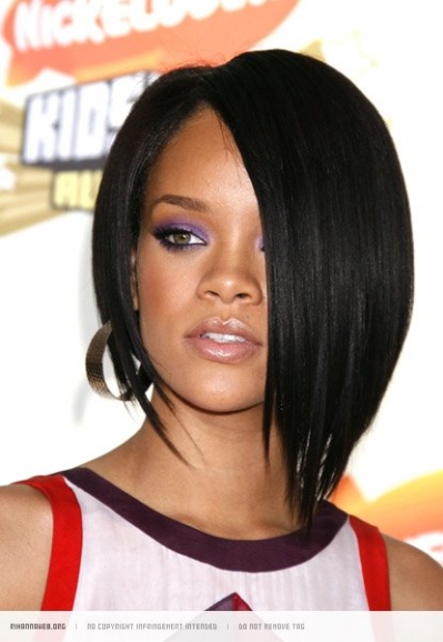 inverted bob back view. Rihanna#39;s #39;inverted bob#39;…